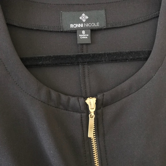 Ronni Nicole Black Dress - Picture 3 of 3